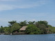 L'île El roble vue du Lac